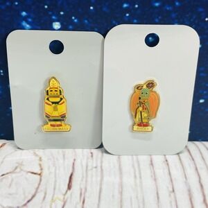 Kachin Mana & Aholi Native American Souvenir Pins